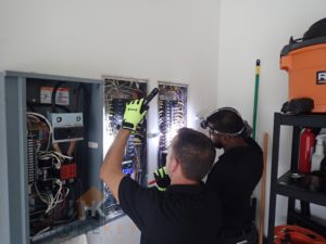 electrical panel inspection by home key inspections