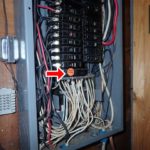 home inspection fairfax virginia - unsafe electric panel