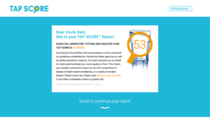 tap score report fairfax virginia